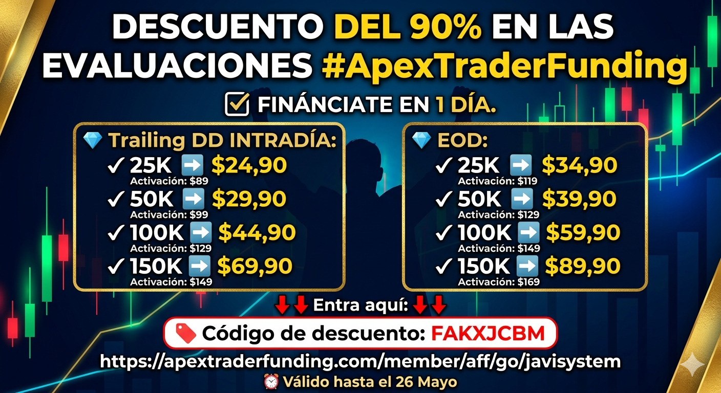 90% descuento en todas las evaluaciones.